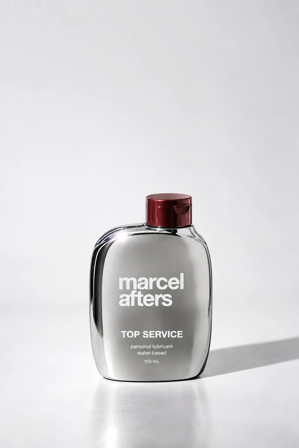 Marcel Afters Top Service chrome bottle concept